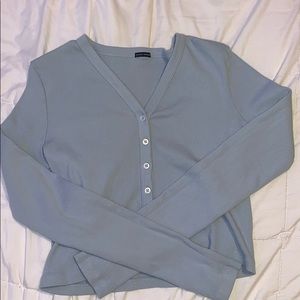 baby blue brandy shannon sweater🤍